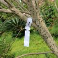 400 Pcs Plastic Plant Labels Wrap Around Tree Tags, White