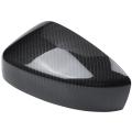 For Mazda Car Rear View Mirror Carbon Fiber Color Door Wing Shell