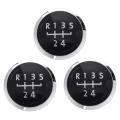 5 Speed Gear Knob Cap Decal Trim Badge for Transporter T5 T5.1 Gp