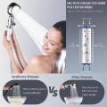 Shower Head with Turbo Propeller, with 5 Pp Filters for Hard Water
