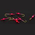 10pcs Fishing Lures Jig Heads with Double Eye Ball Head Fishing Hooks