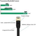 Rexlis Retractable Ultra Flat Cat-7 10 Gigabit Rj45 Ethernet Cable