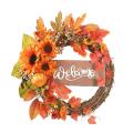 Fall Wreaths for Front Door Artificial Wreaths for Thanksgiving Day