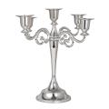 5 Arms Candle Holder Rack Metal Wedding Candlestick Decor for Home