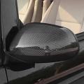 Abs Carbon Fiber Exterior Rearview Mirror Cover Caps