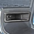 Tailgate Rear License Plate Light Decoration Cover Trim,carbon Fiber