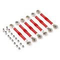 Cnc Metal Remote Control Whole Car Tie Rod for 1/5 Scale ,red