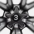 4 Pcs for Tesla Model 3 2021 Wheel Hub Center Protective Cover Carbon