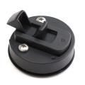 4pcs Round Black Flush Pull Latch for Rv Boat Marine Deck Hatch Door