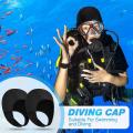 2 Pcs Neoprene Diving Hood Thermal Wetsuit Hood Cap Swim Caps