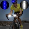 6 Pcs Front and Rear Bicycle Light Bike Light Waterproof Bike Light,b
