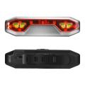 Usb Rechargeable Rear Bike Light for Night Riding,(2 Packs)