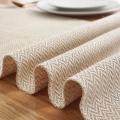 Cotton Linen Fringe Table Runner,tablerunner for Home Decor 13x94inch