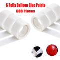 6 Rolls Glue Point Balloon Glue Removable Adhesive Dots for Party