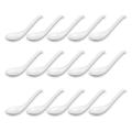 Soup Spoons,15 Pcs Rice Soup Spoons with Long Handle for Restaurants