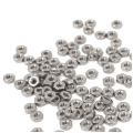 Metric M2 Hex Nuts 304 Stainless Steel Fastener 100pcs for Bolt