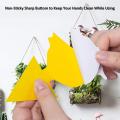 24 Pcs Of Yellow Sticky Mousetraps, Suitable for Indoor and Outdoor