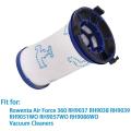 4pcs Hepa Filter for Rowenta Air Force 360 Rh9037 Vacuum Cleaner