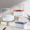 Mask Box, Transparent Paper Box, Desktop Tissue Box(transparent)