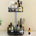 Rotatable Kitchen Spice Container Rack Countertop Corner Spice Rack S