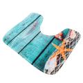 Beach Seashells Starfish Sand Bath Mat Bathroom Carpet 3 Piece