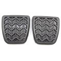 2pcs Clutch Brake Pedal Pad Rubber for Toyota Camry Hilux Vigo Kun