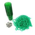 Bachelorette Prom Party Supplies 12pcs Bead Chain Cup Wine Green