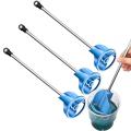 3 Pack Paint Mixer Drill Attachment, Helix Mixer Epoxy Stirrer Paddle