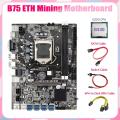 Motherboard+g530 Cpu+6pin to Dual 8pin Cable+sata Cable+switch Cable