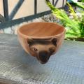 Hand Carved Animal Rubber Wooden Water Cup Camping Coffee Cups -1