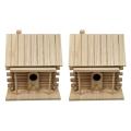 Bird House Wall-mounted Wooden Nest Dox Nest House Bird House