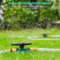 Lawn Sprinklers,5-in-1 Lawn Sprinkler 360-degree Rotation, 5 Arms, A