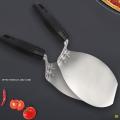 Round Blade Stainless Steel Pizza Shovel Kitchen Plastic Handle