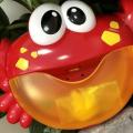 Bubble Machine Crabs Baby Soap Water Toys for Children with Music