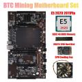 X79 H61 Btc Mining Motherboard 5x Pci-e Support 3060 3070 E5 2620 Cpu