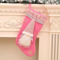 Xmas Stockings,santa Claus Gift Candy Bag for Party Home Decoration,b