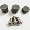 1set Rear Fender Rubber Screw Plug for Xiaomi M365 Scooter(gray)