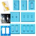 Light Switch Cover Resin Molds,for Epoxy Resin,panel Epoxy Molds