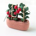1:12 Dollhouse Miniature Tomato Mini Potted Plant for Kids Play Toys