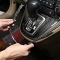 Soft Carbon Fiber Gear Panel Frame Cover Trim for Honda Crv 2007-2011
