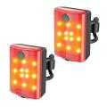 Bicycle Rear Light Brake Tail Light for Bike Safe Lamp Accessories,a