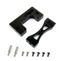 Metal Steering Servo Fixed Mount Bracket for Wpl 1/16 B1 B14,black