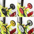 Muqzi Folding Bike Easy Wheel for Brompton Folding Bike Upgraded 4