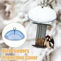 Protective Dome Cover for Hanging Bird Feeders Blue