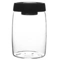 Coffee Storage Container Glass Vacuum Jar Kitchen Snack Tea Storage L