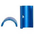 25.4-31.8 Aluminum Alloy Bicycle Handlebar Stem Shim Adapter,blue