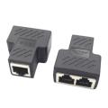 Network Three-way Network Cable Splitter One Point Two Network Cable