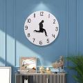 Wall Clock Sweep Seconds Silent Ministry Of Silly Walks Clock Decor