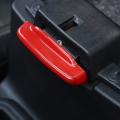 Center Console Armrest Switch Button Cover Trim Sticker Red