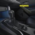 For Toyota Corolla Cross Car Inner Door Armrest Cover Carbon Fiber